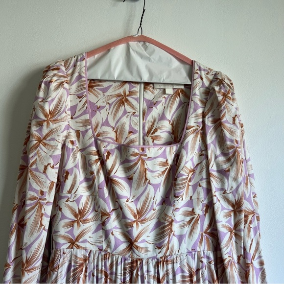 Jonathan Simkhai Ella Dress in Lilac Print - Picture 6 of 16